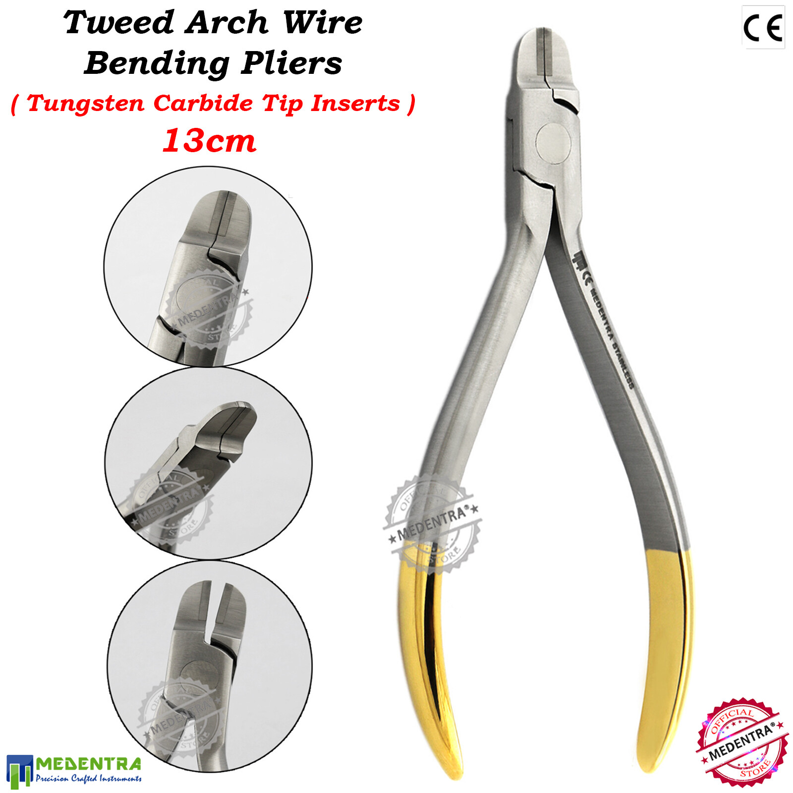 Dental Tweed Arch Forming Pliers Square | Grelly UK