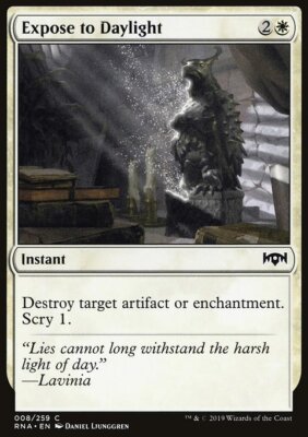 MTG Magic the Gathering Expose to Daylight (8/296) Ravnica Allegiance LP