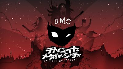 Anime detroit metal Custom Gaming Mat Desk