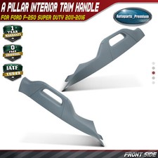 2x Front A-pillar Trim Interior Handle For Ford F-250 F-350 Super Duty 2011-2016