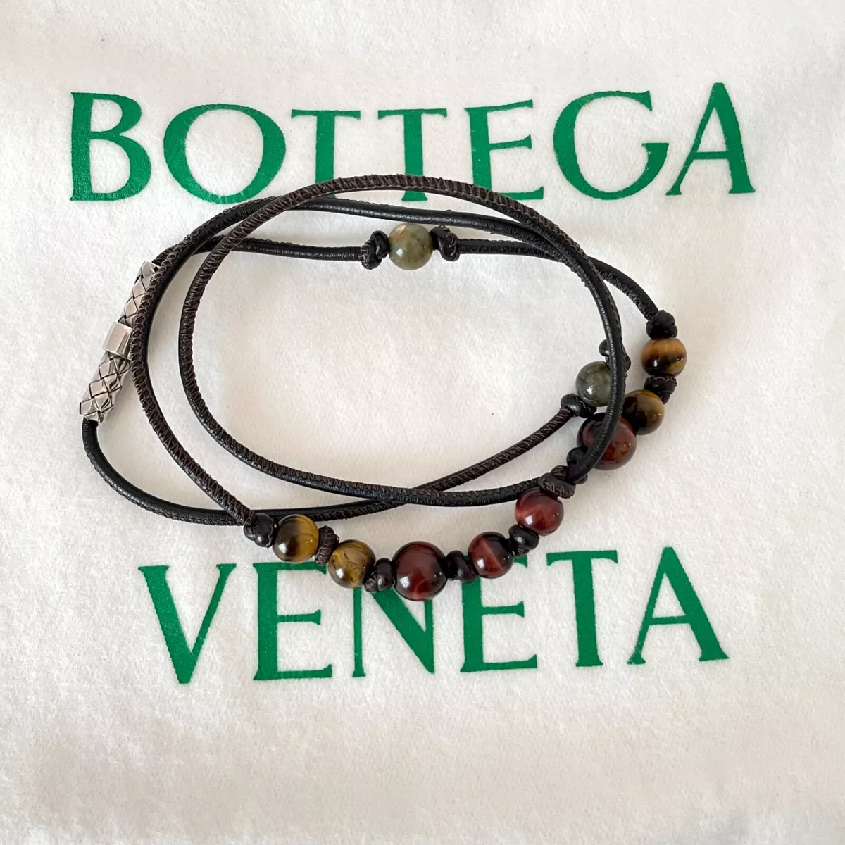 Bottega veneta beaded bracelet sale