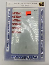 Tank Train 50' Tank Cars - Black with White Lettering 87-413