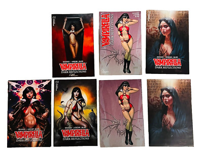 7 VAMPIRELLA DARK REFLECTIONS #2 LINSNER 1:30 / PARRILLO 1:25/ A-E VARIANTS 2024