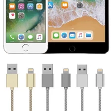 Refuelergy Cable Charger Compatible For iPhone 5 5c 5s 6 6s 6Plus 6sPlus