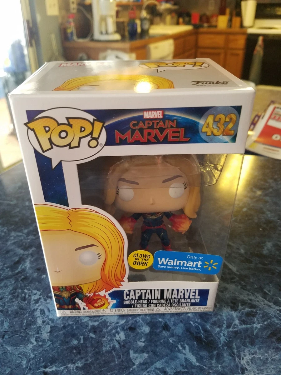 Walmart funko pop store captain marvel