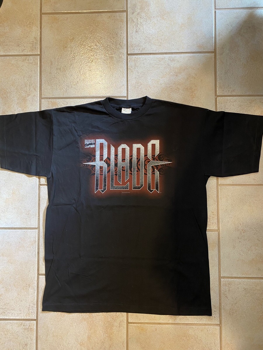 Vintage Blade T shirt Size XL Cronies tag Marvel Comics | eBay