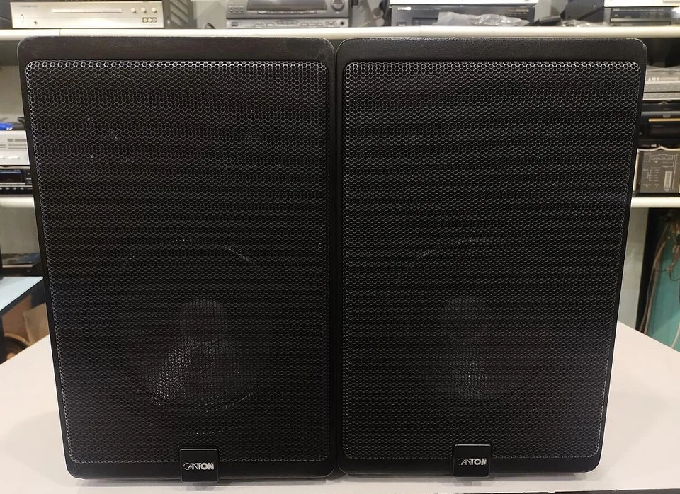 CANTON QUINTO 510 COPPIA DIFFUSORI ACUSTICi HI-FI A 3 VIE IN LEGNO***Perfette*** - Immagine 3 di 4