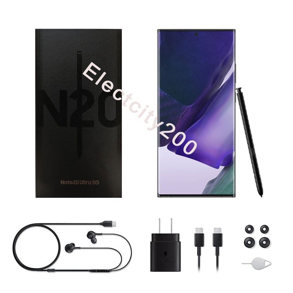 Samsung Galaxy Note 20 Ultra 128GB 256GB Factory Unlocked T-Mobile