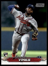 Darius Vines 2024 Stadium Club #95 RC Atlanta Braves