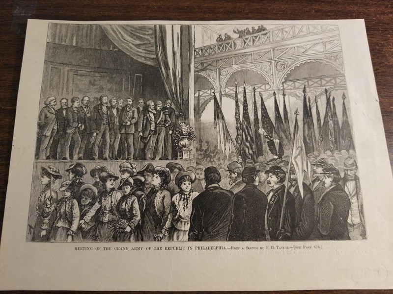 [#131] Meeting of the Grand Army of the Republic in Philadelphia(1879)