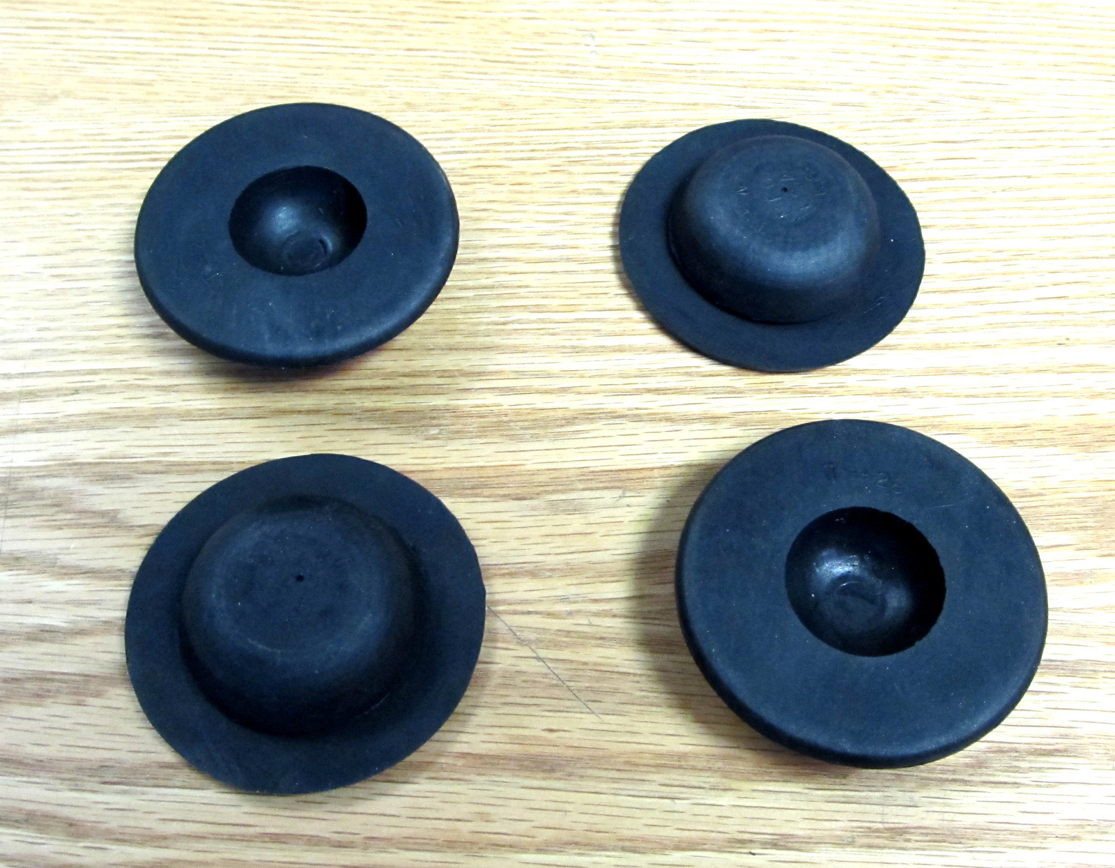 1955 56 1957 CHEVY TRUNK ACCESS HOLE PLUGS in INNER TRUNK WALL SIDES