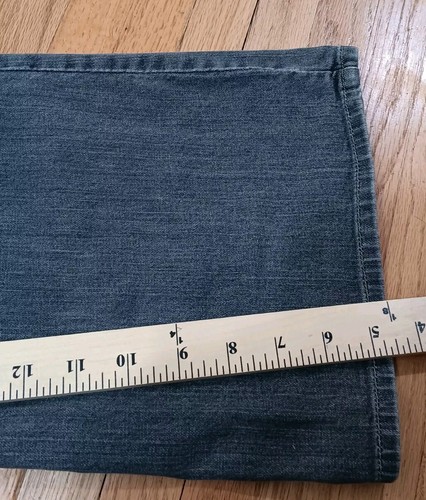 Eddie Bauer Women's Jeans Black Denim Size 8r Natural Fit Bootcut - Picture 3 of 10