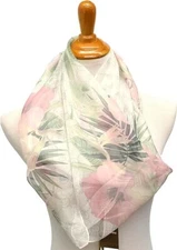 Giani Bernini Butterfly Geo-Print Kite Scarf Black Multi