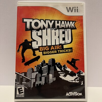 Tony Hawk: Shred (Nintendo Wii, 2010) CIB w/ Manual