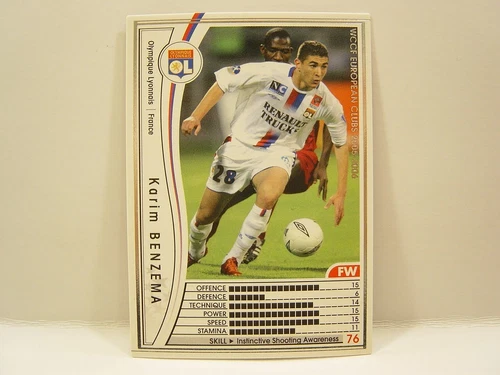 Panini WCCF 2005-06 Karim Benzema 1987 France　No.19 OL Lyonnais Rookie Card #092