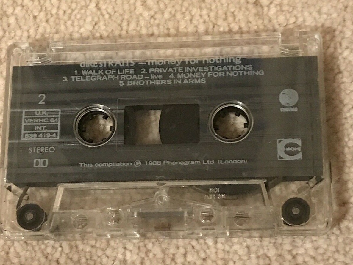 Dire Straits "Love Over Gold" Retro Cassette Tape 3