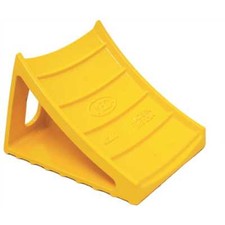 MEC ME200 Cast Aluminum Wheel Chock Block Safety, Yellow