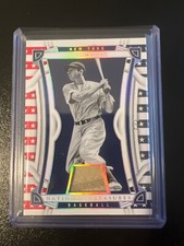 2023 National Treasures Red White & Blue Materials  /3 Joe DiMaggio HOF