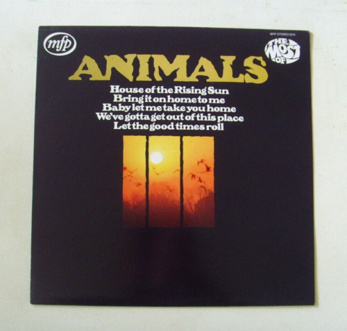 The Animals - The Most Of The Animals - 1977 MFP Reissue (VG+/EX) - Picture 1 of 4