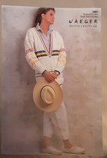 Original Jaeger Dk Ladies Cricket Sweater 30"-38" Knitting Pattern 5887