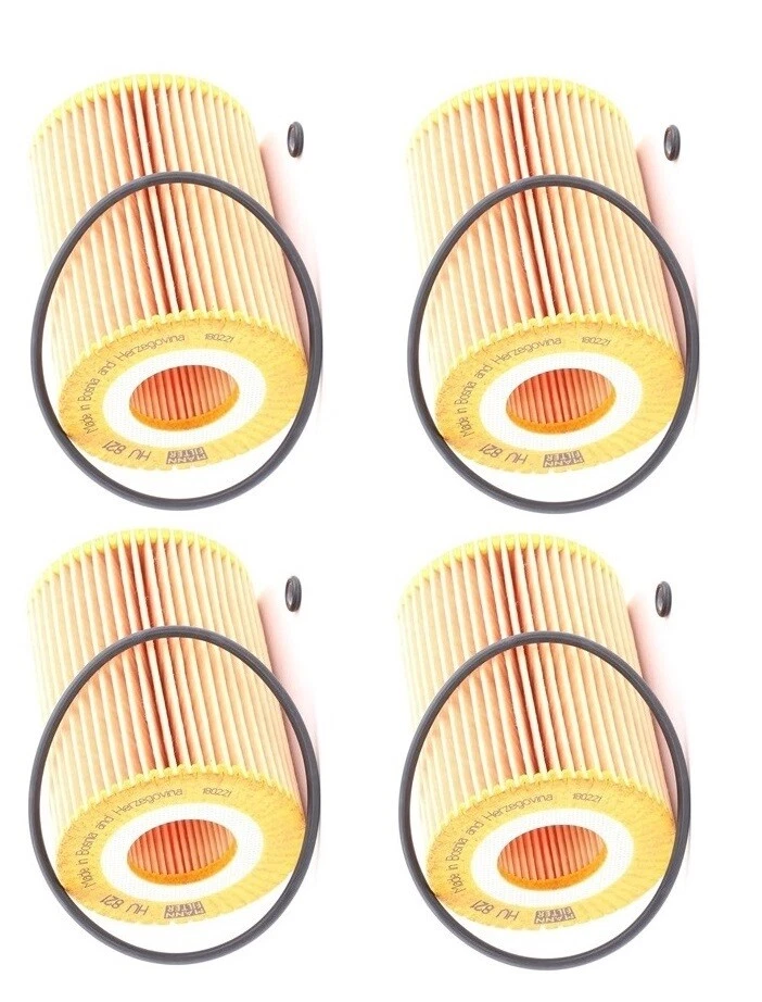 Juego de 4 filtros de aceite de motor Mann para Mercedes W211 W164 X164 W251 V212 S212 C207 Foto 3 de 4