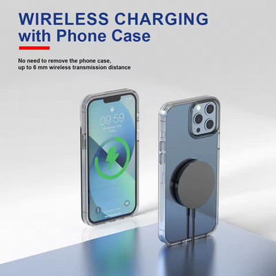 30W Wireless Charger Induktive Ladegerät Ladestation Für Apple iPhone Samsung