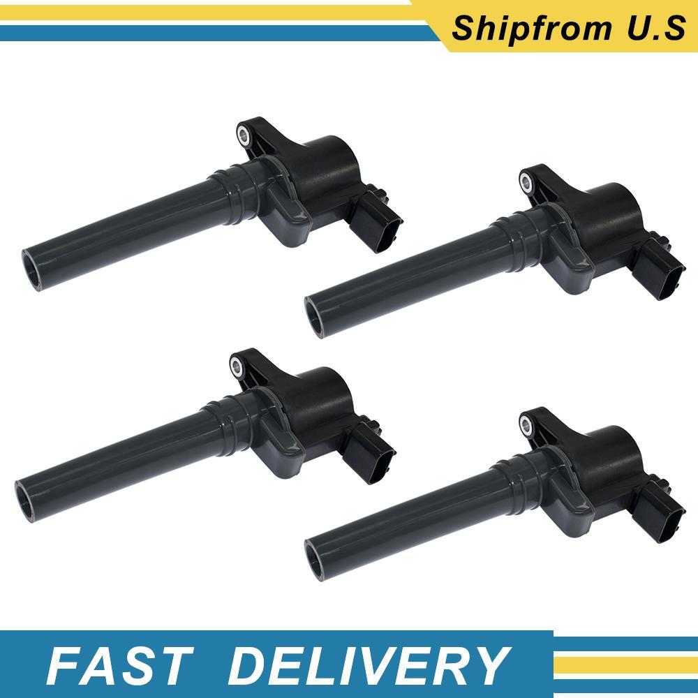4X Ignition Coil 4G4312A366AA for Aston Martin DBS Rapide Vanquish Virage 6.0L