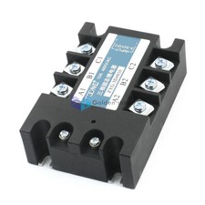 ZYG-3D4810 Screw Terminals 3 Phases Solid State Relay DC 3-32V to AC 480V 10A #