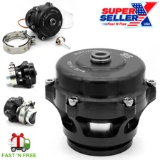 Q Series 50mm Blow Off Valve BOV fits TIAL Flange & Springs BLACK VERSION 2