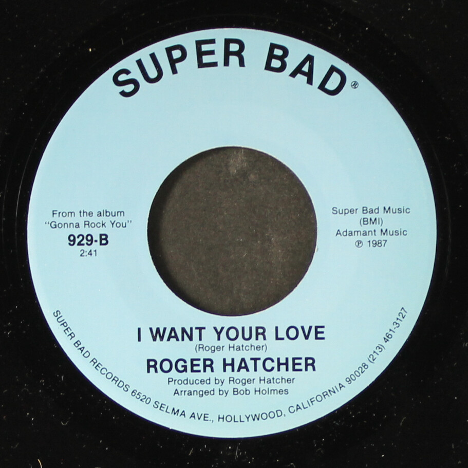 ROGER HATCHER: let your love shine on me SUPER BAD 7
