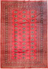 6x9' Classic Hand-Knotted Bokara Rug #5308