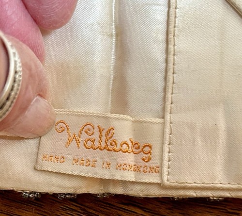 Vintage Designed By Walborg Handmade Sequin Wallet 1950's - Picture 4 of 8
