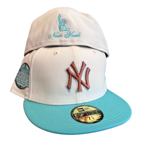 New Era New York Yankees 59FIFTY Fitted Hat Cap Yankees Stadium Side Patch 7 3/8
