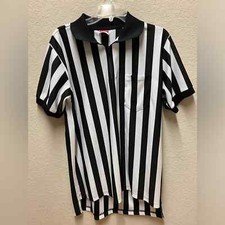 Rawlings Referee Jersey with Zip and Pocket Sz Large Sports Costume