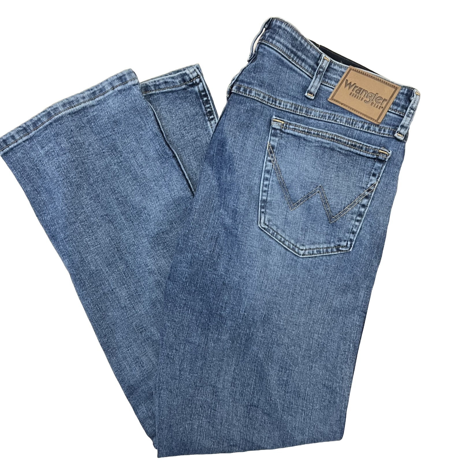 Wrangler Rugged Wear Relaxed Fit Jeans Mens Size 38X32 35051MW eBay