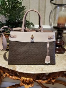 michael kors gramercy signature satchel