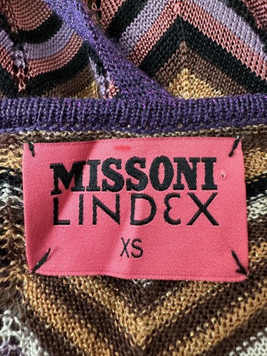 MISSONI LINDEX Mujer Bata Abrigo Cárdigan Talla XS - Imagen 7 de 10