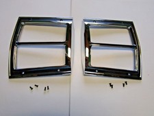 Fits 69 Dart Taillight Bezels Trim Moldings 1969 New Fits 69 Dart Taillight Bezels Trim Moldings 1969 New