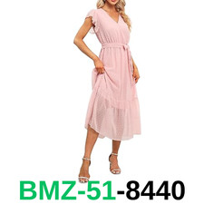 VintageClothing Womens Sundress Casual Floral Summer Boho Dress Flowy, M