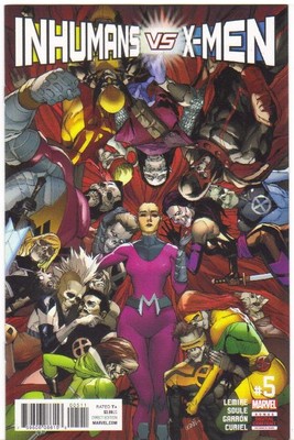 Inhumans vs X-Men #5 NM (2017) Marvel Comics