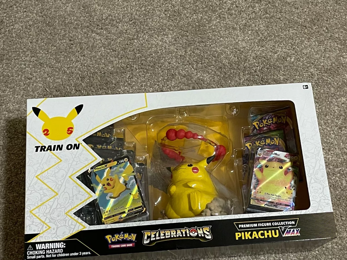 Celebrations Premium Figure Collection-Pikachu VMAX - Pokemon TCG