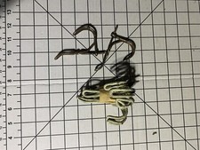 7 Vintage Metal Hooks  3" Long B218