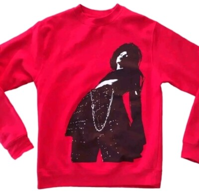 WILLOW SMITH 2021 Life Tour Sweatshirt, Size Small- Black & White Portrait