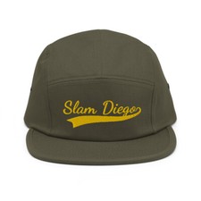 Slam Diego San Diego Padres Embroidered 5 Panel Cap Baseball Hat