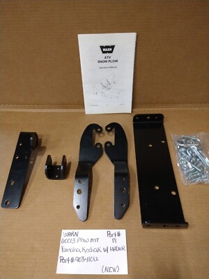 (PRICE REDUCED) WARN (NEW) Parts #18 : Plow Mount 908-1106 (HRDWR included)