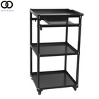 3-layers Media Laptop Computer Av Cart Office Room Removable Workstation Cart