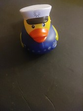 Police Officer Squeaker Duck 4 inch