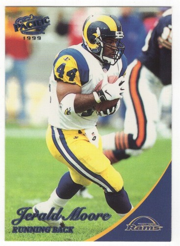 1999 Pacific Football Set Break - Cards #226-450 Pt.2 - 第 195/373 張圖片
