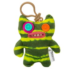 Fuggler Plush Clip-On Keyring Indecisive Monster, Green