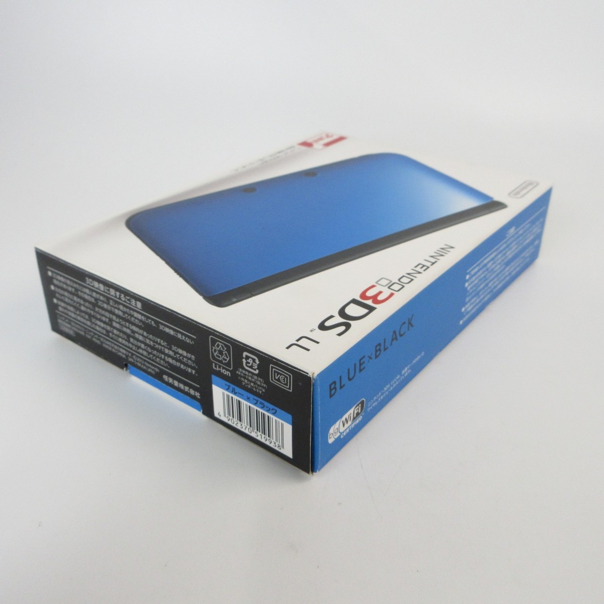 Excellent】Nintendo 3DS LL XL Blue x Black Console Japanese
